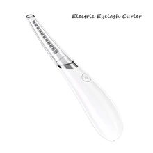 Портативный стиль ручки с Подогревом Бигуди для ресниц USB Перезаряжаемый Электрический нагрев макияж щипцы для завивки