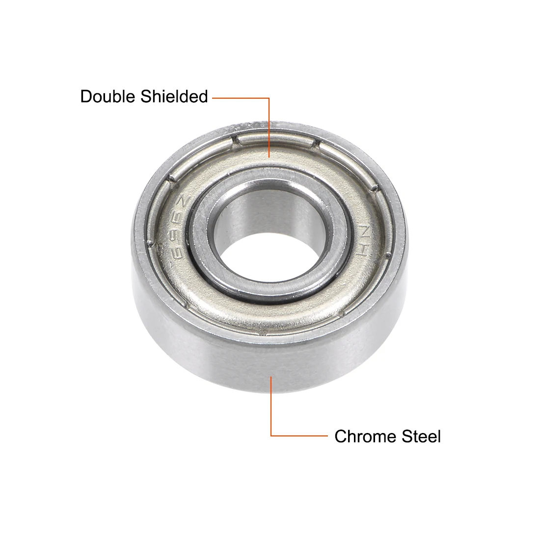 uxcell 1-20pcs 6mm I.D. Miniature Ball Bearings 6x19x6mm 8x16x5mm 6x19x6mm 6x22x7mm 606z 626z 636z 696z