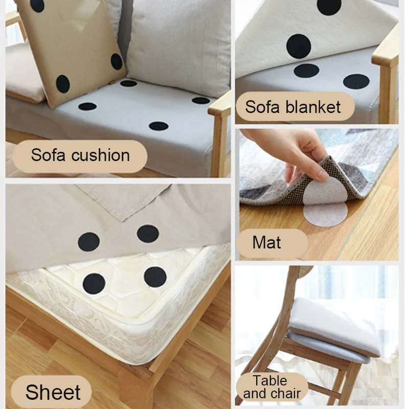 25 шт. противоскользящая Накладка для диванных подушек клей для мебели крюк и петля крепежа VJ-Drop