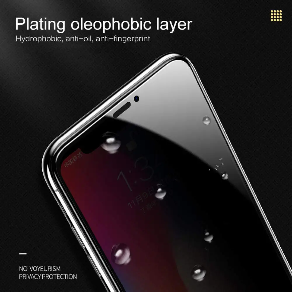  Volle Abdeckung Privacy Screen Protector Für iPhone X XS MAX XR Antispy Gehärtetem Glas Für iPhone 