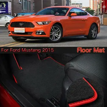

For Ford Mustang 2015 Nylon Custom Made Non Slip Heavy Duty Floor Carpet Mat Rugs