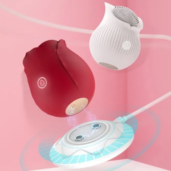 Multispeed Vibrator G Spot Stimulator Clitoral Sucking Brush Licking Rechargeable Massager Adult Sex Toy for Couples Women 3