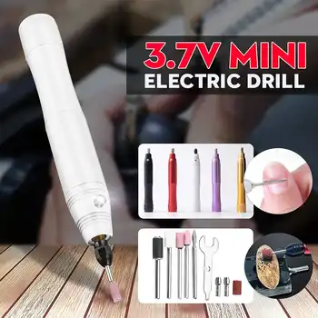 

Professional Electric Nail Drill Machine Kit Gel Remover Manicure Machine Nail Art Pen Nail Polishing File Milling Tools