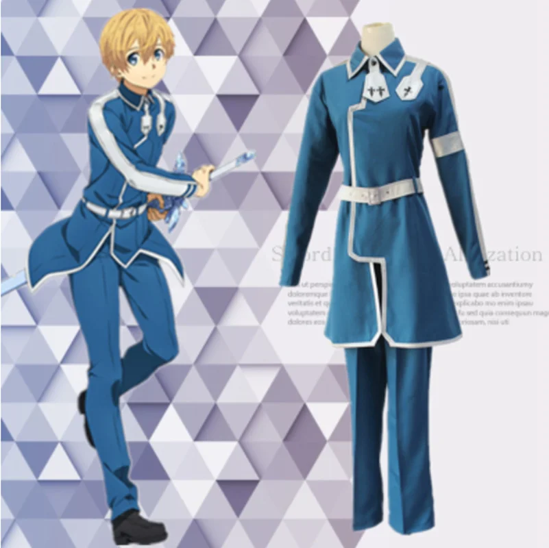 Sword Art Online SAO Alicization Eugeo·Synthesis·Thirty-two Cosplay Costume 