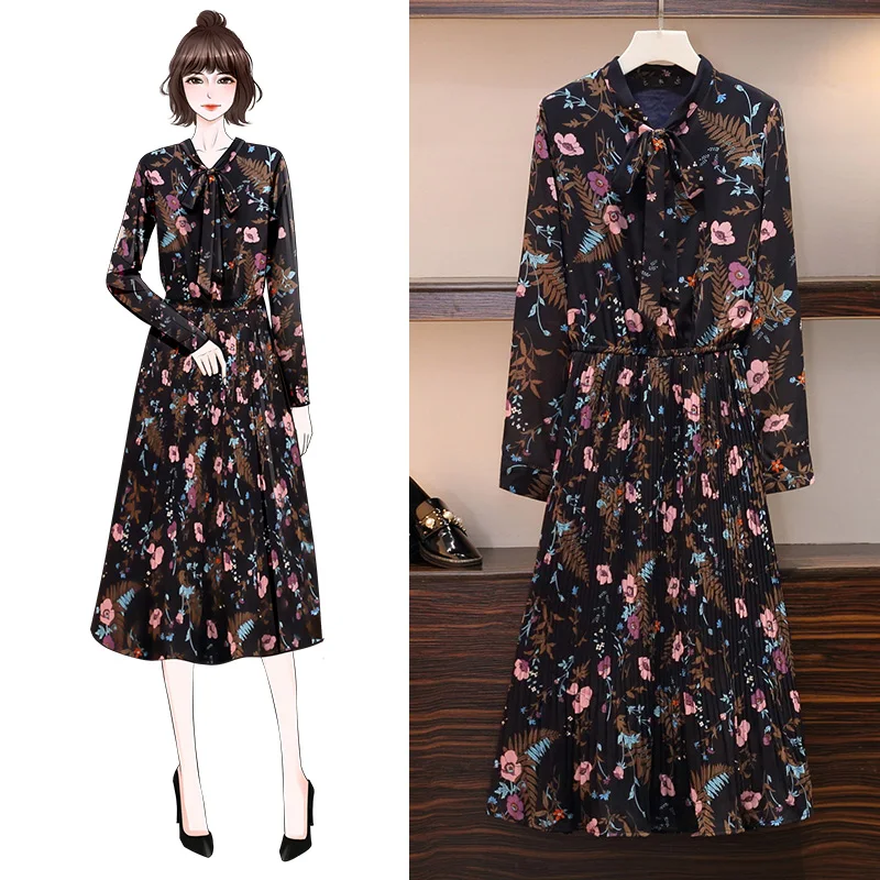 

200 Kinds Of Fat Sister Gains Weight And Enhances Ocean Style Dress In Autumn 2019