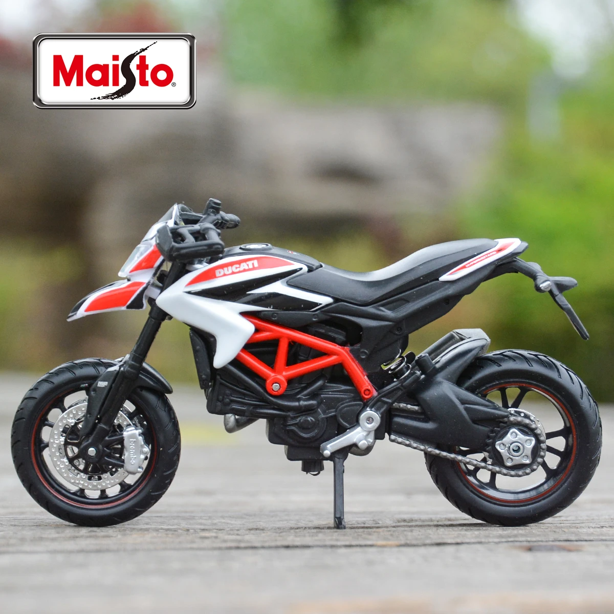 Maisto 1:18 Ducati Hypermotard Sp 2013 Static Die Cast Vehicles Collectible Hobbies Motorcycle Model Toys 5