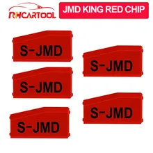 VDIAGTIOOL JMD King чип JMD удобный детский Ключ Копир JMD чип для CBAY супер JMD красный Чип-диод лампочка 10 шт./партия
