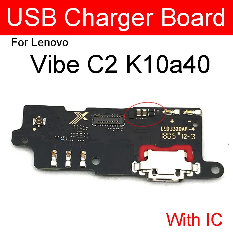 Usb-порт для зарядки док-станции Lenovo Vibe C2 K10a40 K10 разъем зарядного устройства гибкий