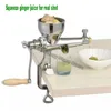 Stainless steel manual juicer Meat, fruit, vegetables, wheatgrass press Household kitchen tools  Hand - operated juice machine 2