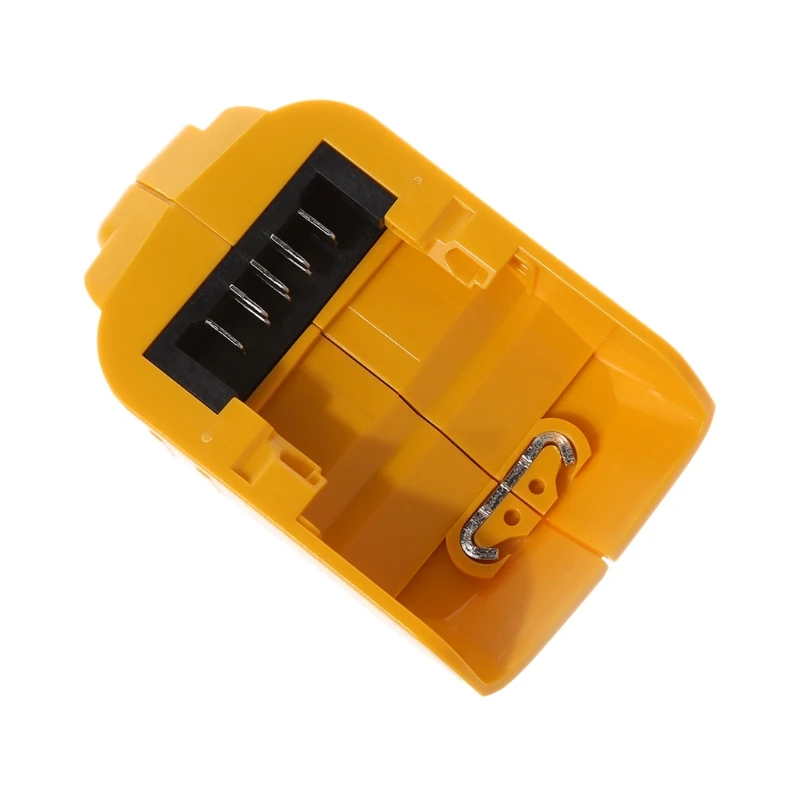 USB конвертер зарядное устройство для DEWALT 14,4 в 18 в 20 в литий-ионный аккумулятор конвертер DCB090 DCB184 USB зарядное устройство адаптер питания