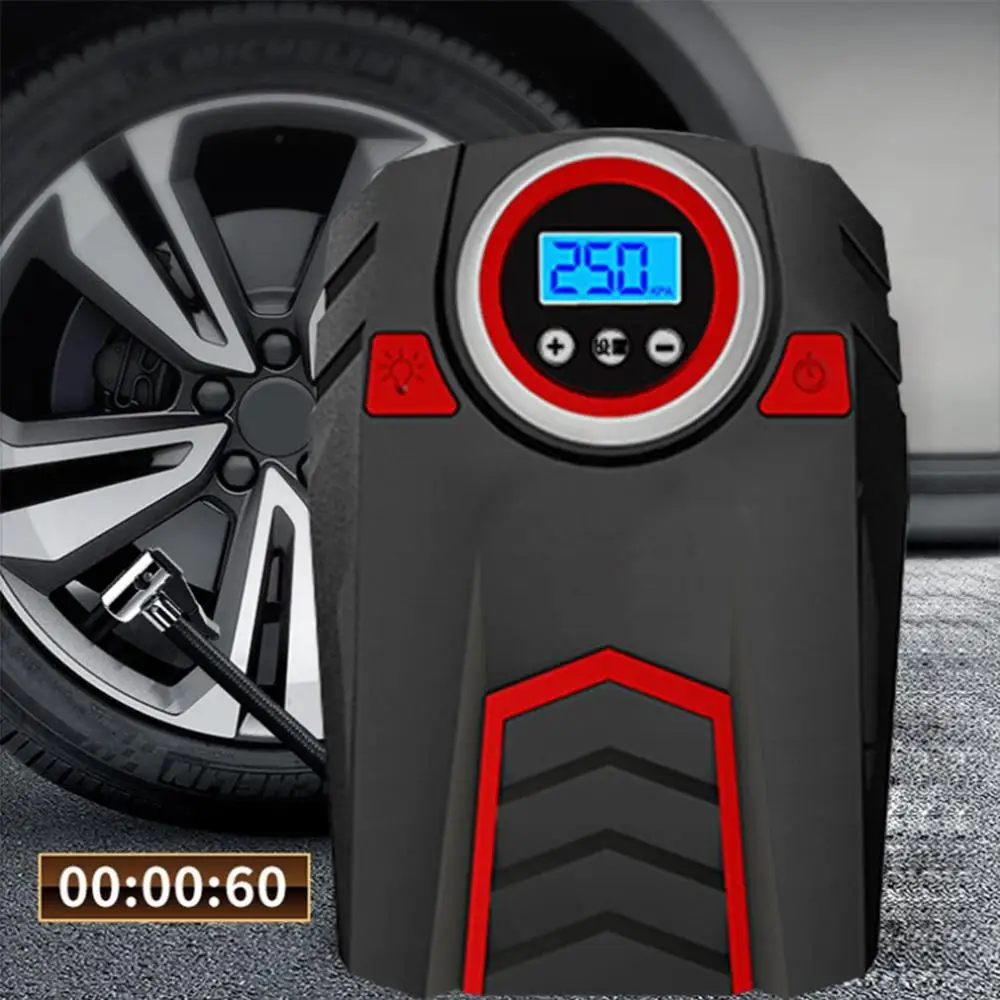 

Car Air Compressor Pump Auto Tire Inflator Portable Electric 12V Digital Tire Inflatable Pump for Car