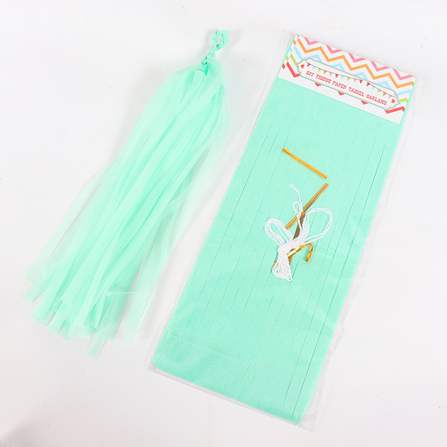 accessories paper tassel ribbon wedding decoration balloon birthday party decoration party decoration baby birthday prop