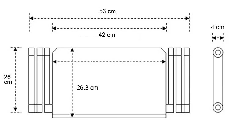 Description Picture 6 of itemCooling Fan Laptop desk Portable Adjustable Foldable Computer Desks Notebook Holder tv bed PC Lapdesk Table Stand With Mouse Pad