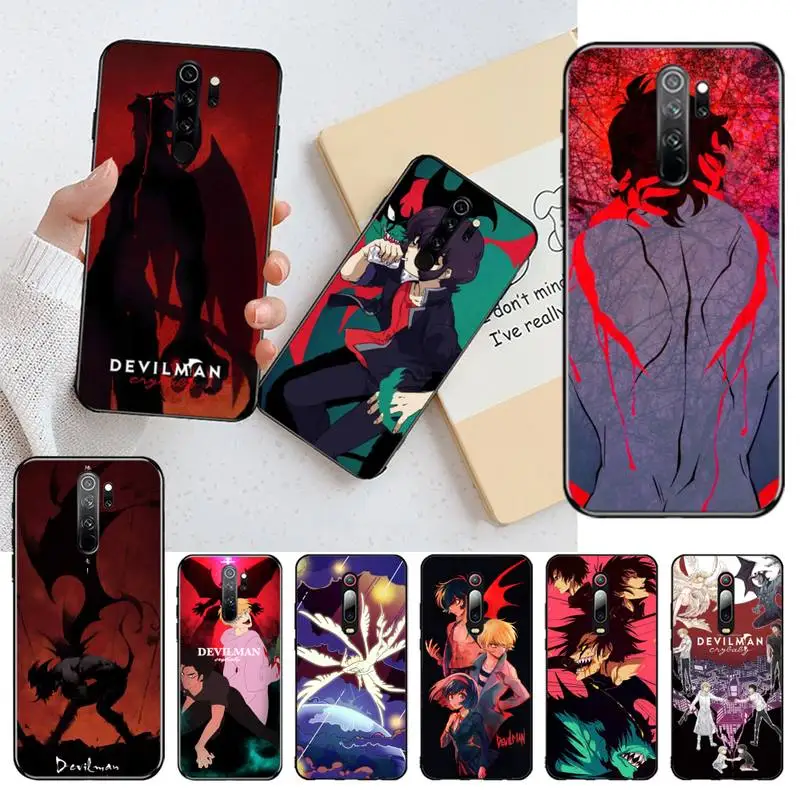 CUTEWANAN Devilman Crybaby Anime Bling Cute Phone Case for Redmi Note 8 8A 7 6 6A 5 5A 4 4X 4A Go Pro Plus Prime | Мобильные