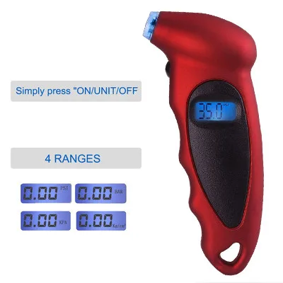 Tire pressure alarm Digital Car Tire Pressure Gauge Meter17
