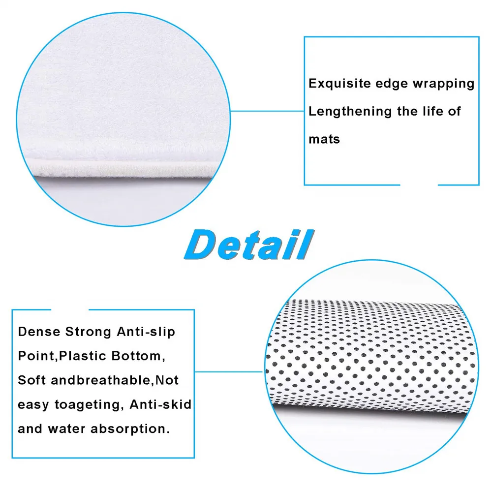 High Quality Polyester Fabric Shower Curtain Beach Shell Starfish Bathroom Curtains Anti-skid Rugs Toilet Lid Cover Bath Mat