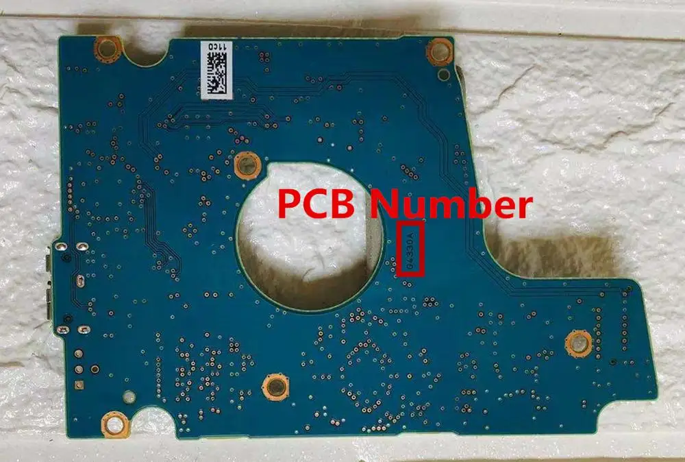 Pcb Toshiba Hdd Placa Lógica G4330a Fknapc A4330a P18 Mq04ubf100 Mq04ubd200 - Imagem 3
