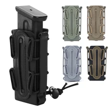 Тактический Молле подсумок 9 мм Военная стрельба винтовка пистолет маг мешок с зажимом для ремня журнал кобура Fastmag Molle Чехол