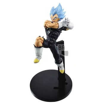 

Original Banpresto Dragonball Super Heroes Vegeta Blue Figure Day Fighters PVC action figure model Figurals Dolls