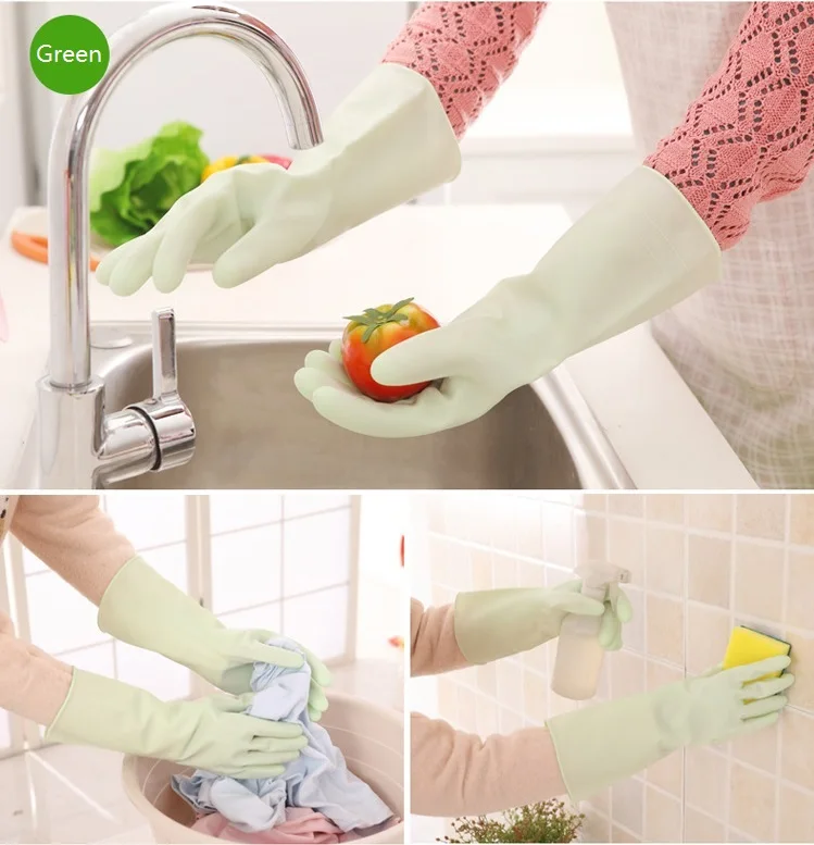 12 Paires De Gants Latex Imperméables Réutilisables - Taille M à XL Pour Ménage Et Vaisselle