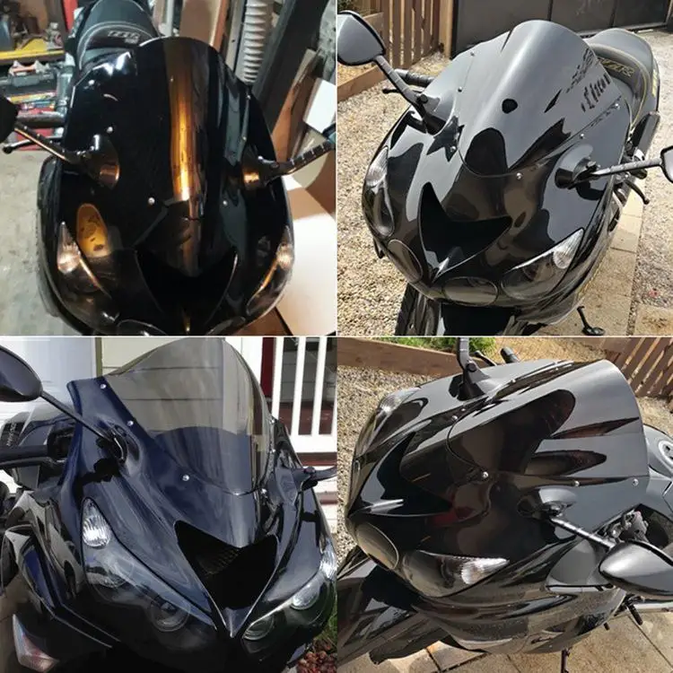 Пластиковый спойлер для мотоцикла Cafe Racer на лобовое стекло Kawasaki Ninja ZX14R ZZR1400