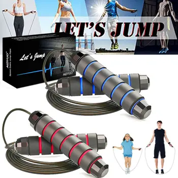 

2020 High Speed Jump Rope Steel Wire Rope for Boxing MMA Training Gym Fitness