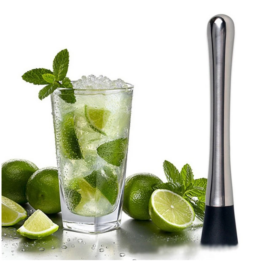 Полезный барный пестик Mojito мятный коктейльный из нержавеющей стали смеситель для бара DIY Напиток Фруктовый ледяной муддлер измельченный ледяной барный инструмент