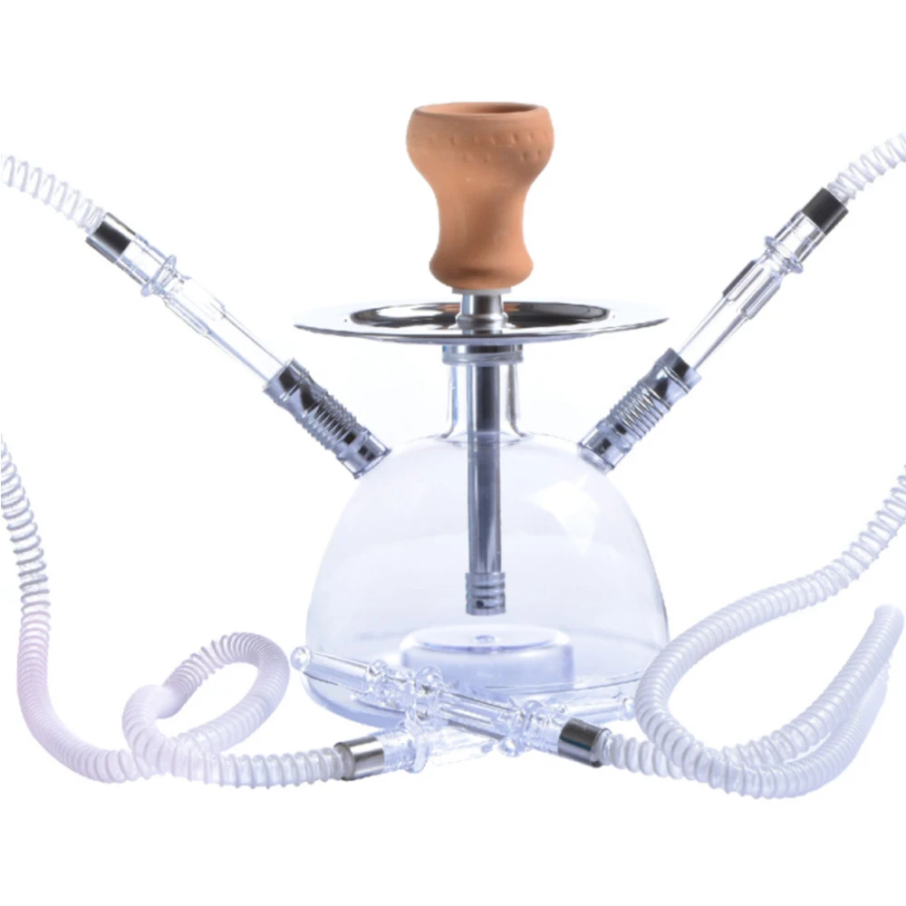 Арабский акриловый кальян наргиле со светодиодной подсветкой аксессуары для