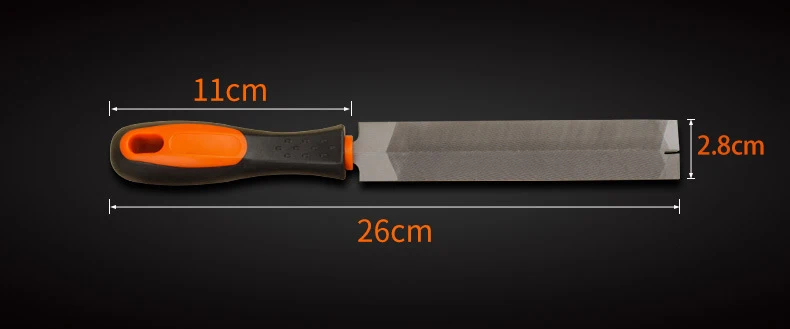1pcs 6''Diamond-Shaped Sickle Sawing Files Fine-tooth Grinding Rasp For Deburring Shaping Grinding Hand Saw Hand Tools