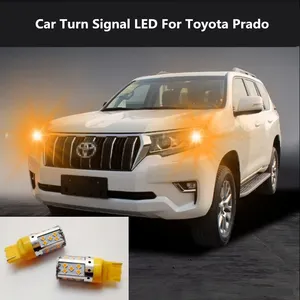 2PCS Car Turn Signal LED Command light headlight modification For Toyota Prado 2004-2018 12V 10W 6000K