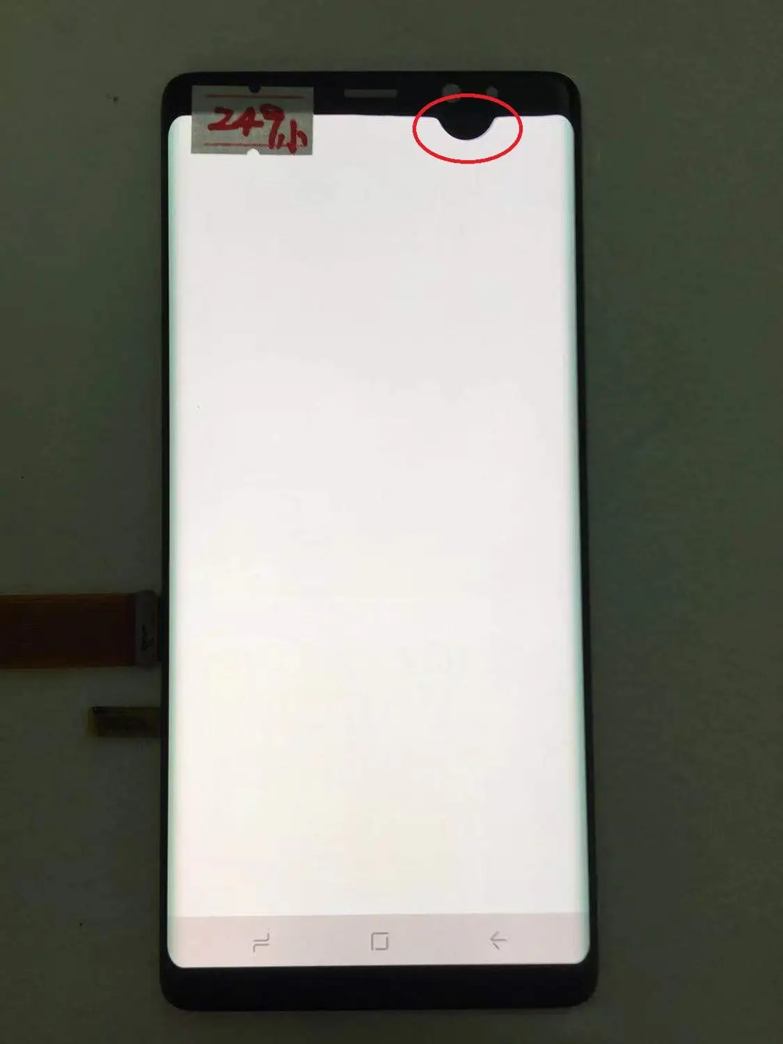 NO.249 With SBI AMOLED дисплей для SAMSUNG Galaxy NOTE8 lcd N950U N950I N950F дисплей сенсорный экран в сборе с черными точками - Цвет: NO.249 With SBI