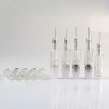 10 шт. Artmex V7 наконечник для тату-машинок одноразовые картридж игла 1/3/5/7 булавки для полу-перманентный макияж тату бровей Подводка для губ пму МТС