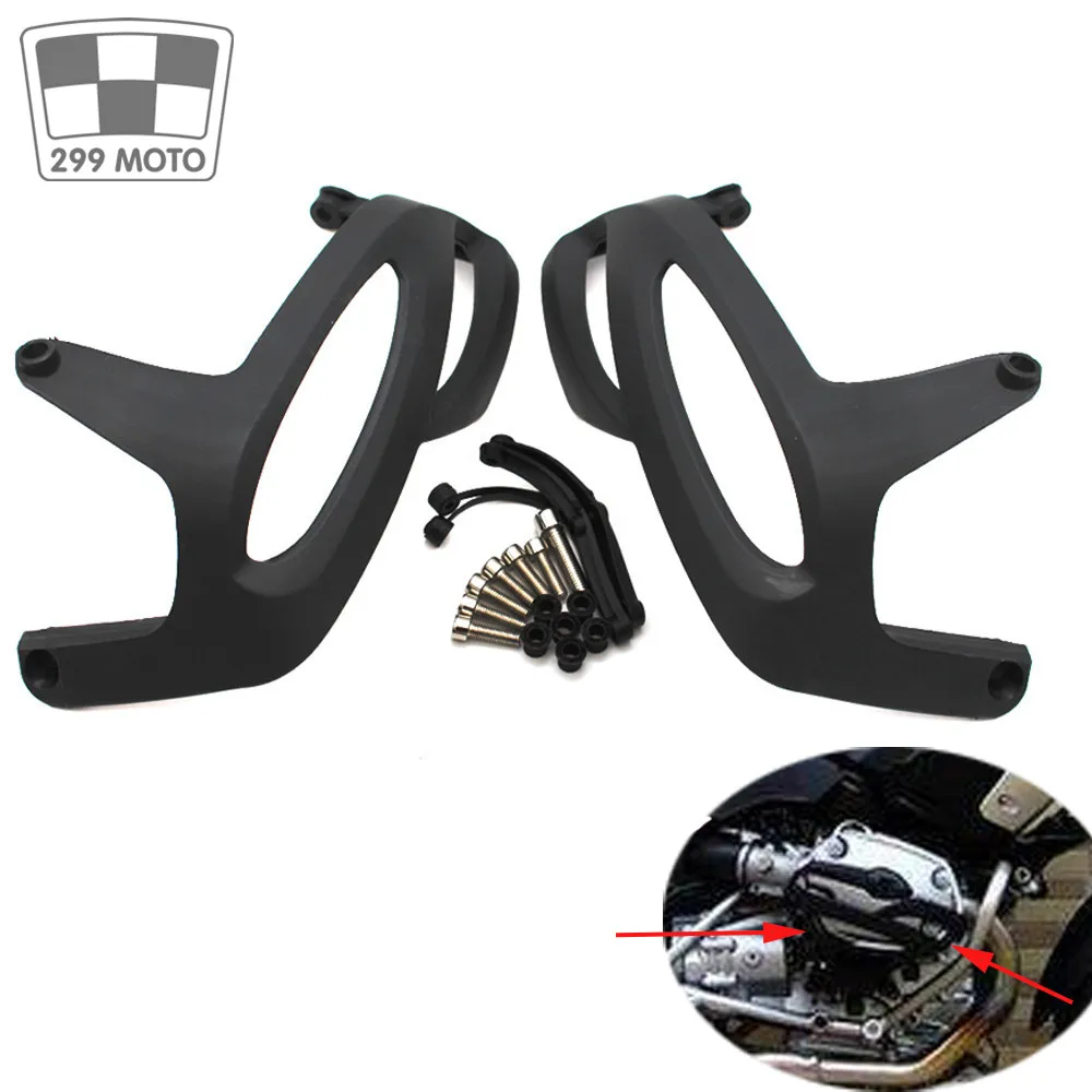 

Engine Cylinder Head Protector Side Frame Cover with Mounting Kits for BMW R1200RT RT1200 R1200GS GS1200 R1200R R1200S R1200ST