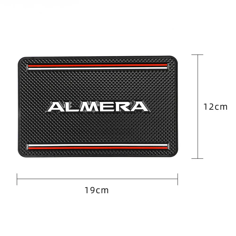 Car Anti-Slip Mat Dashboard Sticky Pad Non-slip Mat Holder for Nissan Almera G15 N16 Car-Styling Accessories