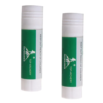 

2Pcs Compound Recurve Bow String Wax Bowstring Rail Waxed Lube