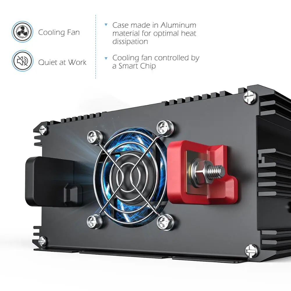 EDECOA reine sinus-wechselrichter 3500w DC 24v AC 220v 230v 7000w peak power solar inverter mit fernbedienung EDECOA reine sinus-wechselrichter 3500w DC 24v AC 220v 230v 7000w peak power solar inverter mit fernbedienung