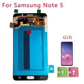 

Super Amoled LCD Display For Samsung Galaxy Note 5 Note5 N920A N9200 SM-N920 N920C LCD Display Touch Screen Digitizer Assembly