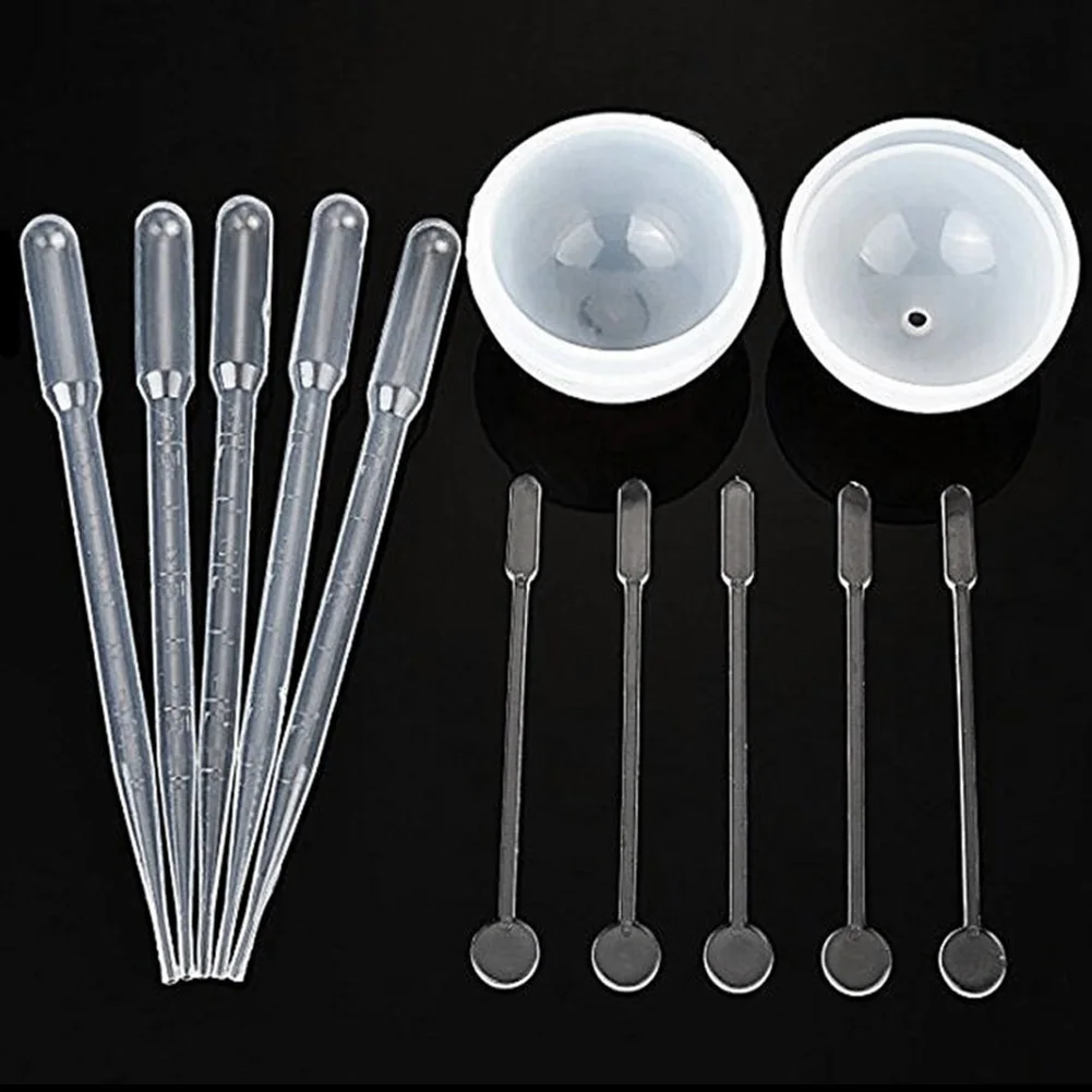 Mould Set Eco-friendly Gifts Jewelry Making Casting Molds Handmade Accessories Earrings Pendant Crafting Silicone DIY Bracelet | Украшения