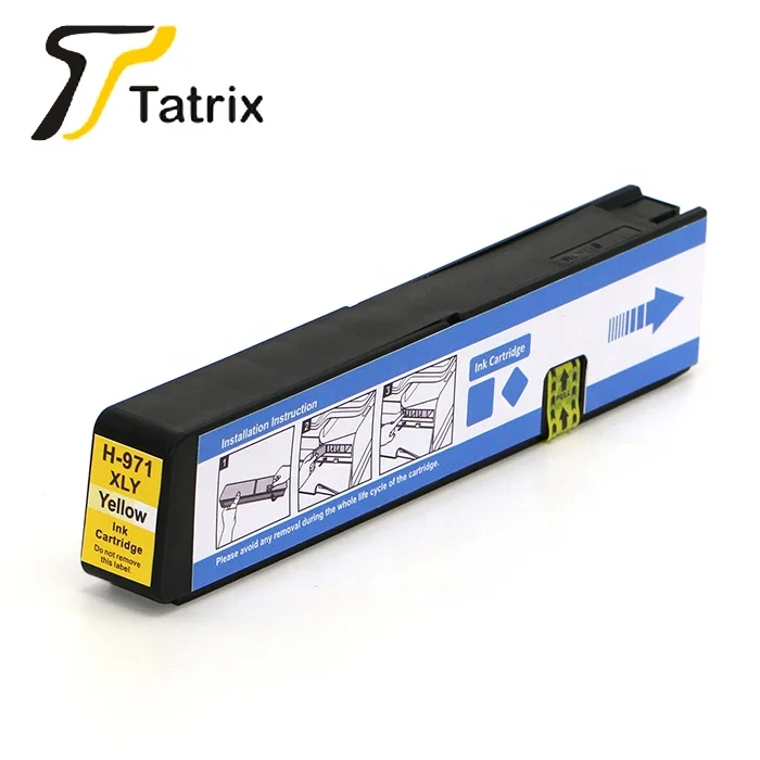 yellow Для hp-970 971 XL hp 970 совместимый картридж с чернилами для hp Officejet Pro X451dn X451dw X551 X576dw X476dw X476dn X551dw X576dw - Цвет: yellow