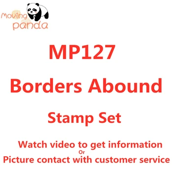 

MP127 BORDERS Metal Cutting Dies and Stamps 2020 New DIY Scrapbooking Frame Die Craft Embossing Cutting Die