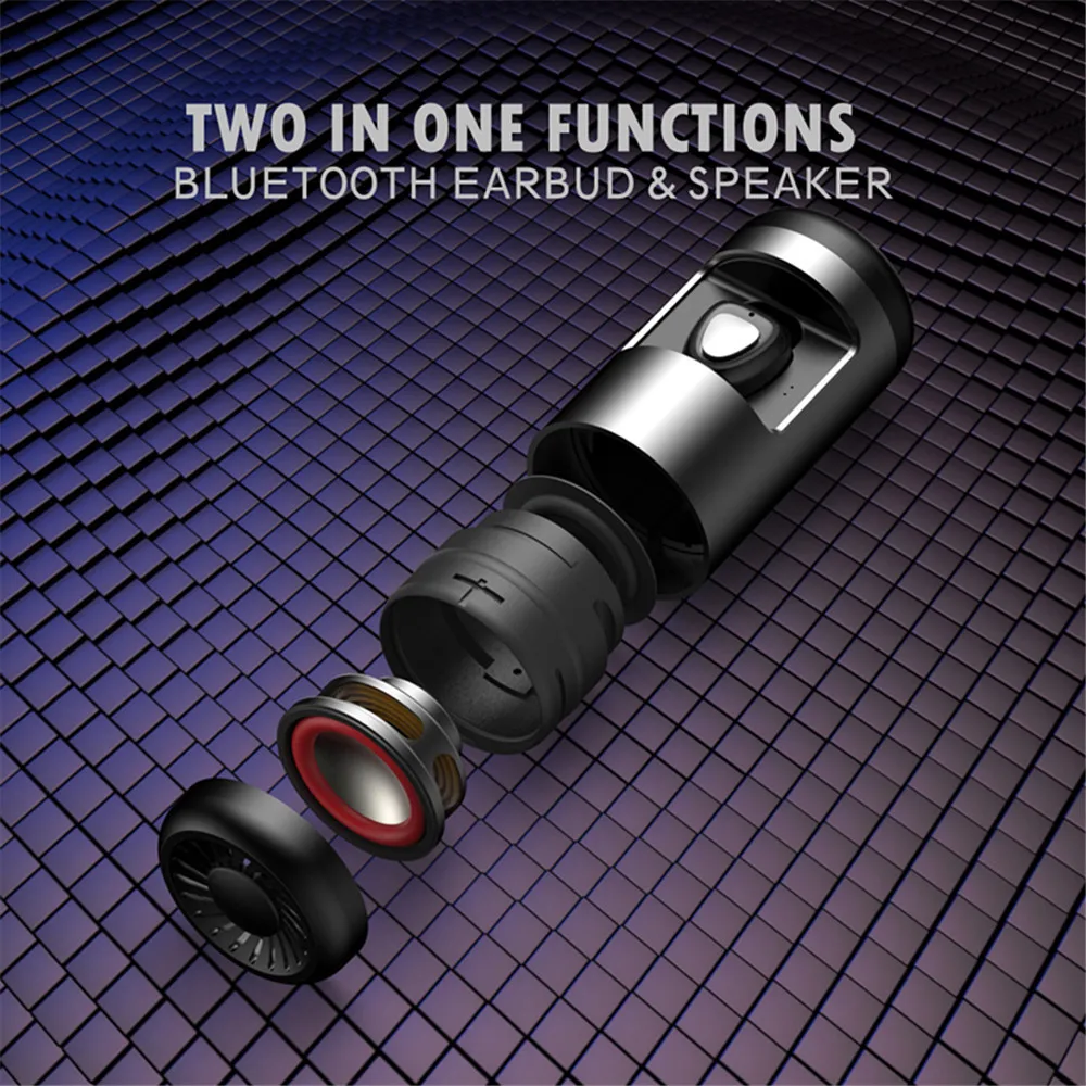 Высокое качество Bluetooth 5,0 беспроводные наушники одиночный наушник в уши и мини портативный 6D динамик новейший Лидер продаж Прямая поставка