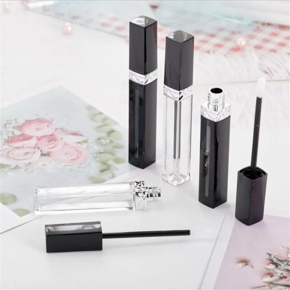 Новая пластиковая бутылка круглая трубка для блеска губ глазурь женщин