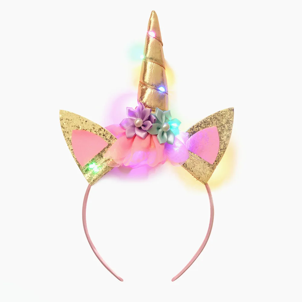 Christmas Unicorn Glowing Dress With LED Lights