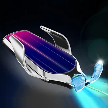 

Qi Smart Sensor Car Wireless Charge Holder Fast Charging with Light for iPhone Samsung JHP-Best