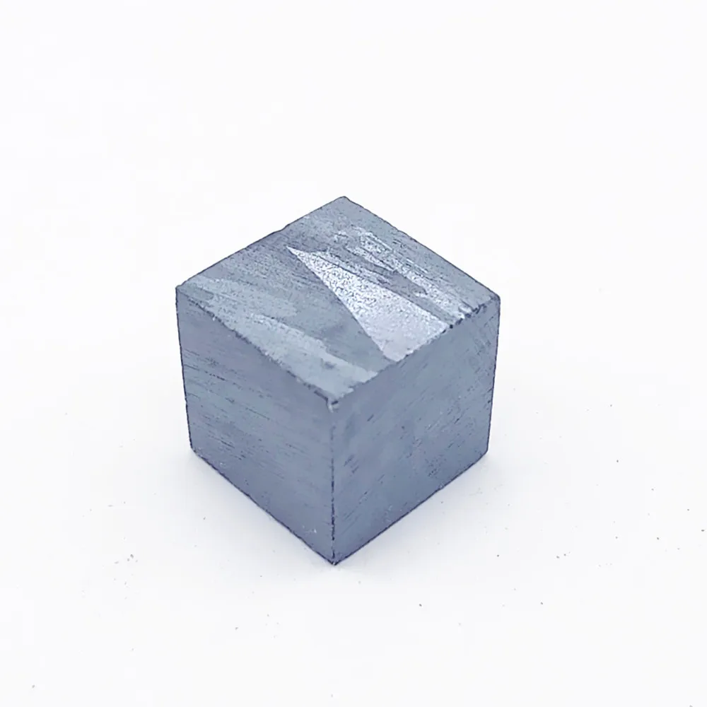 

Polycrystalline Silicon Cubic Purity 99.9999% Size 10mm Scientific Research Element Collection Gift