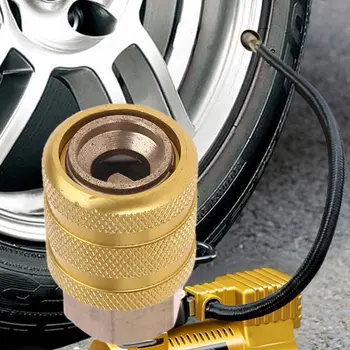 

Solid Brass Hardware 1/4" NPT Coupler Female Copper thickened inflatable Joint Quick Connect