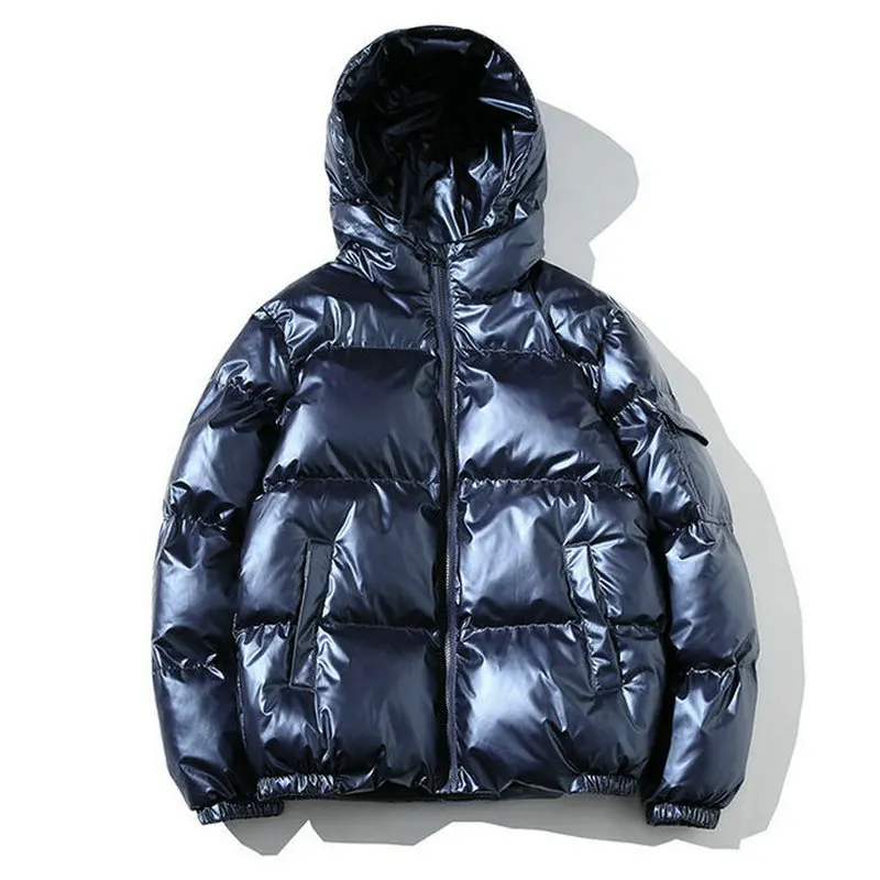 Новые мужские куртки Утепленные зимние куртки Мужская парка верхняя одежда с капюшоном хлопковая стеганая куртка корейская модная мужская одежда