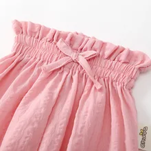 Новинка года; сезон лето; стильная детская одежда; женские противомоскитные штаны; брюки-фонарики; крутые Детские Капри; повседневные хлопковые брюки