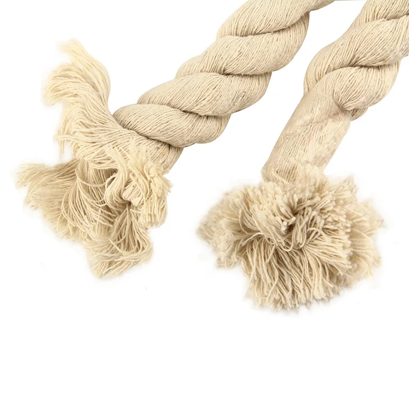 Cotton Rope 5 Meters/Lot Beige Cotton Rope 4-20mm Thick Cotton Cords For Bag Strap Home Decor Accessories DIY Handmade Rope Craft