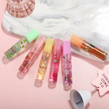 Colorless Lip gloss Clear Oil Sexy Cute Fruit Lip Balm Liquid Lipstick Waterproof Moisturizing Plumper lip Oil Women Lip Gloss